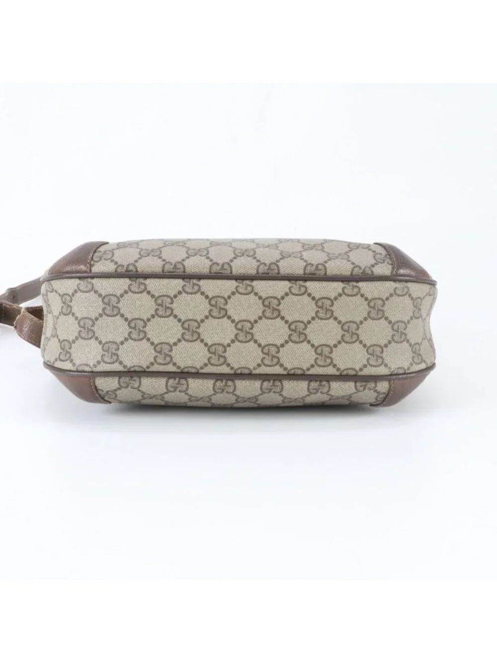 ★SOLD★ Gucci Vintage GG Supreme Leather Shoulder Bag Crossbody Hand Tote - Picture 6 of 11